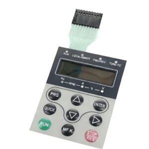 Semi-Transparent Black Window Membrane Switch